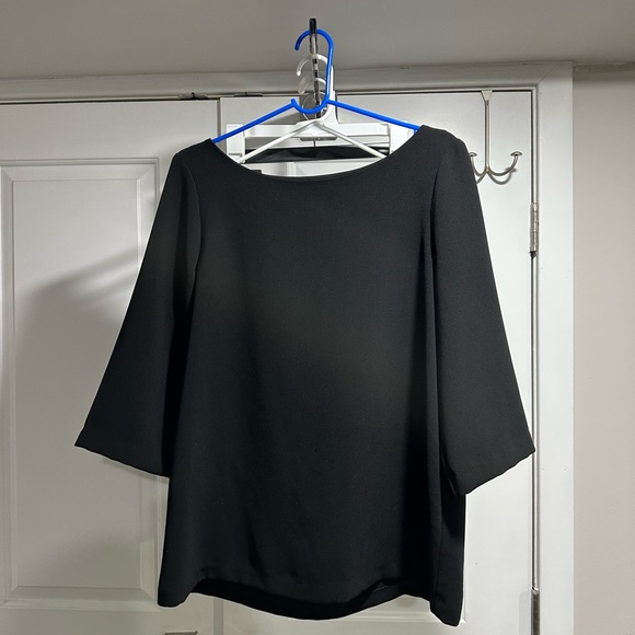 LOFT Tops - LOFT Dress Shirt Black Size Medium